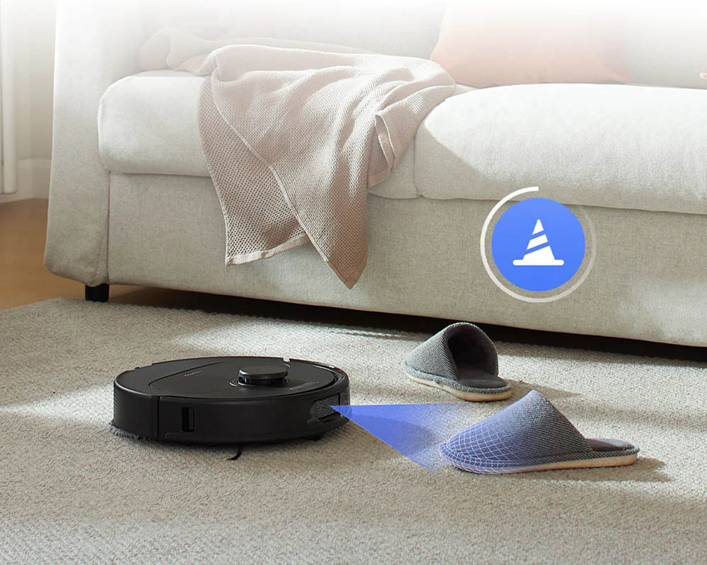 Roborock Qrevo S Pro nhận diện chính xác vật cản trên đường di chuyển