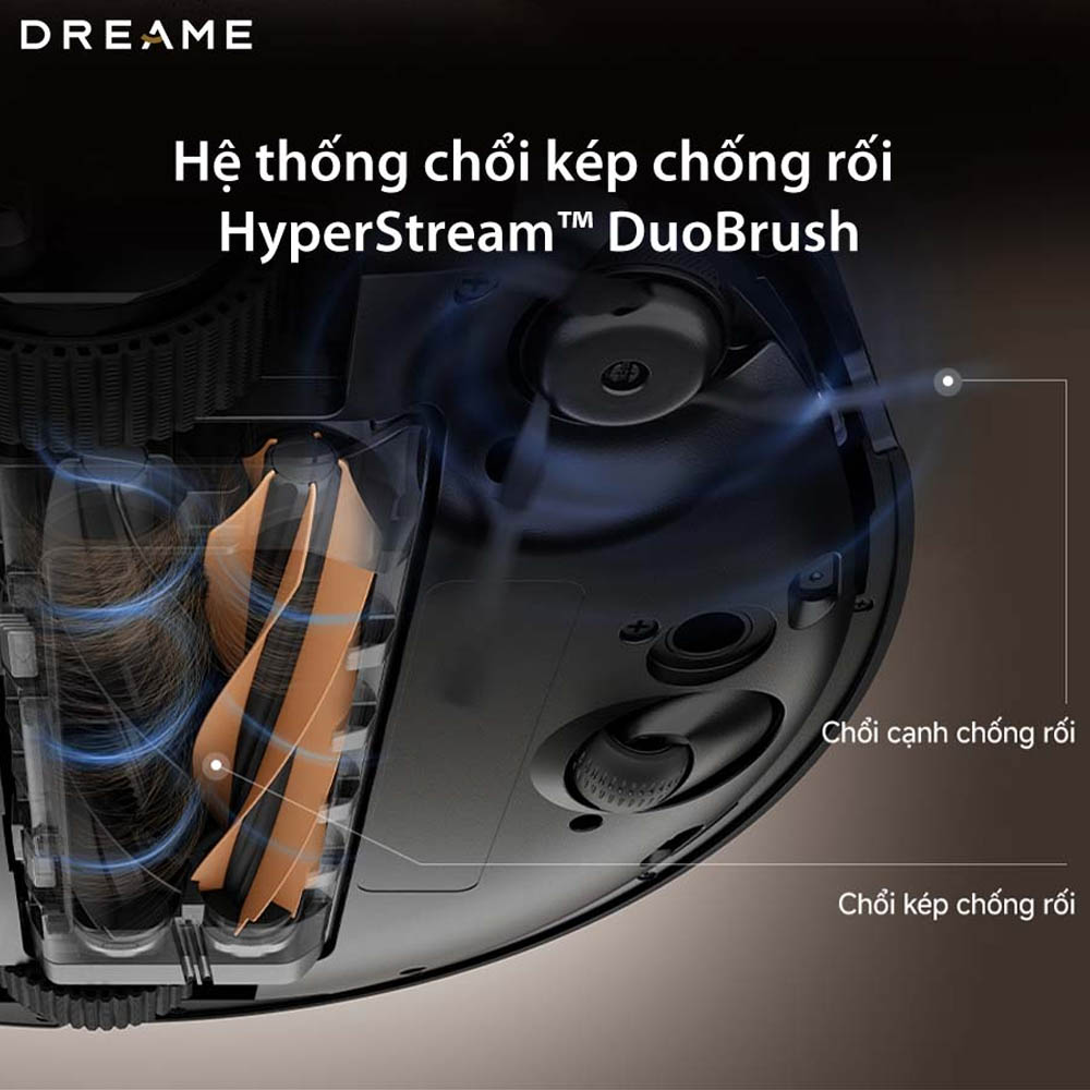 Robot Hút Bụi Lau Nhà Dreame X50 Pro Ultra chống rối hiệu quả