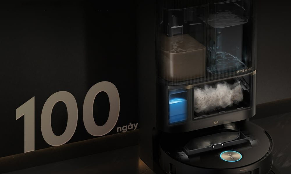 Robot Hút Bụi Dreame X50 Pro Ultra mang đến trải nghiệm rảnh tay 100 ngày