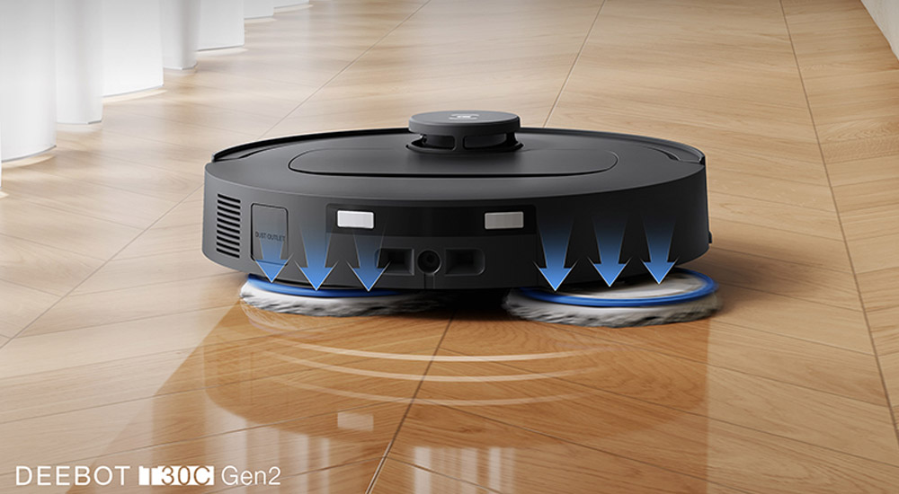 Robot Hút Bụi Ecovacs T30C trả lại mặt sàn sáng bóng