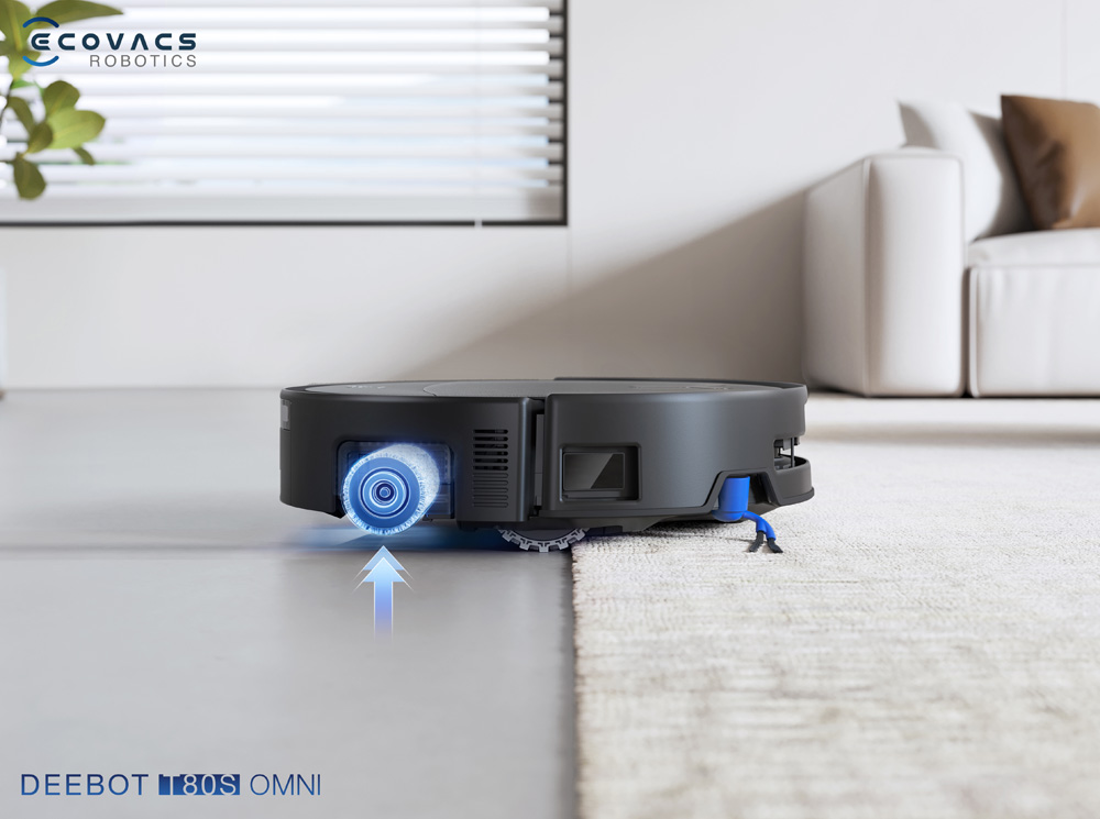 Robot Hút Bụi Thông Minh Ecovacs T80S OMNI nhận diện thảm nhạy bén