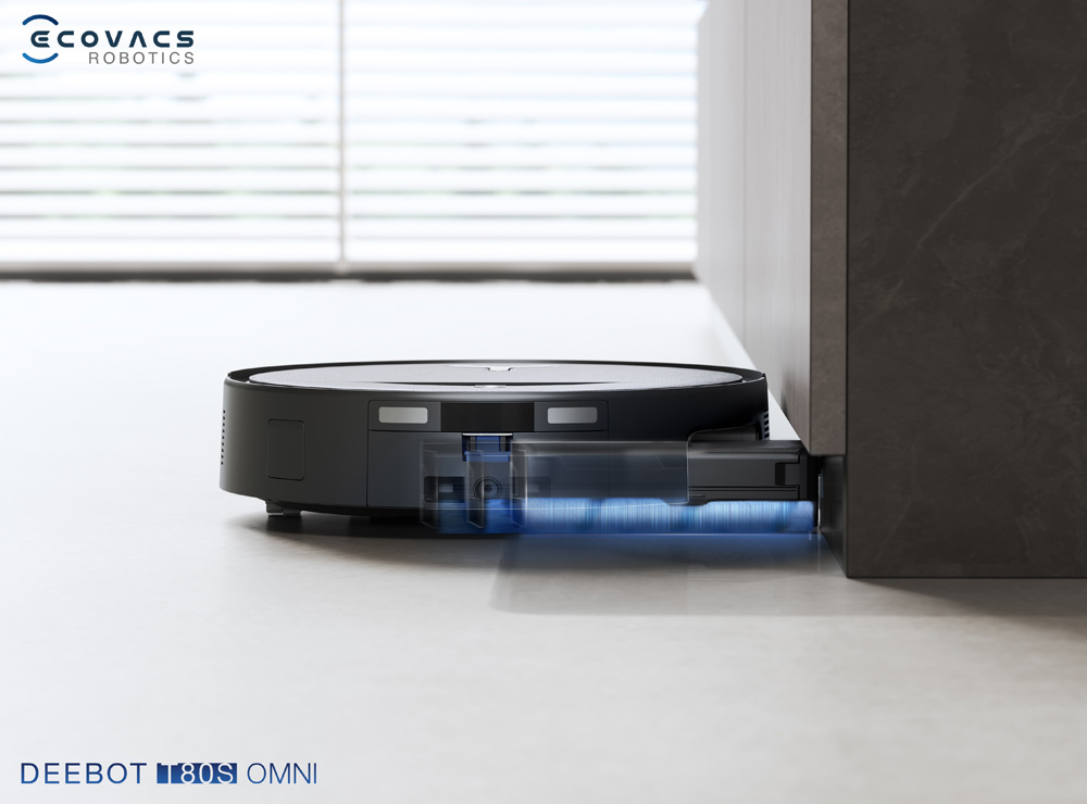 Robot Hút Bụi Thông Minh Ecovacs T80S OMNI làm sạch mọi ngóc ngách