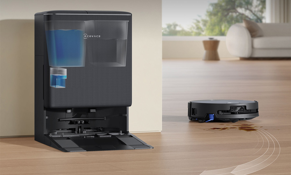 Robot Hút Bụi Ecovacs T90 PRO OMNI tự pha trộn nước lau sàn chuyên dụng