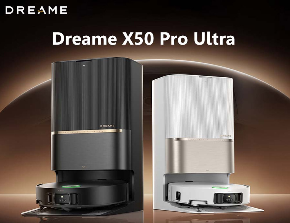 Robot Hút Bụi Lau Nhà Dreame X50 Pro Ultra có ngăn chứa 2 trong 1