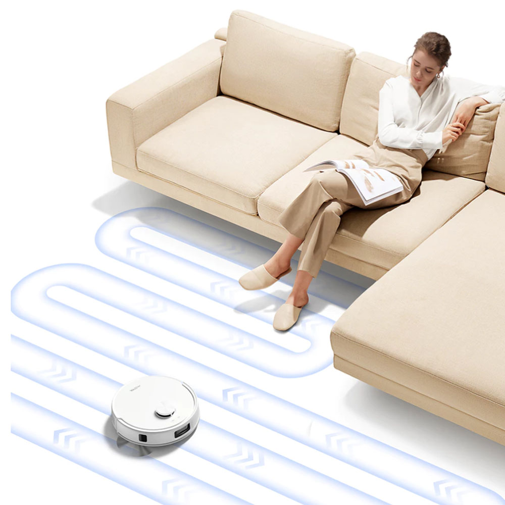 Robot Hút Bụi Lau Nhà Mova E20s Pro Plus lưu tối đa 3 bản đồ theo tầng