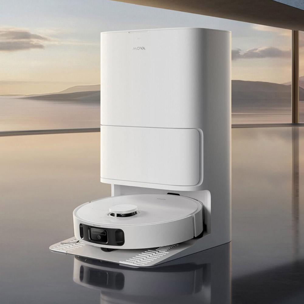 Robot Hút Bụi Lau Nhà Mova E40 Ultra tô điểm không gian nội thất