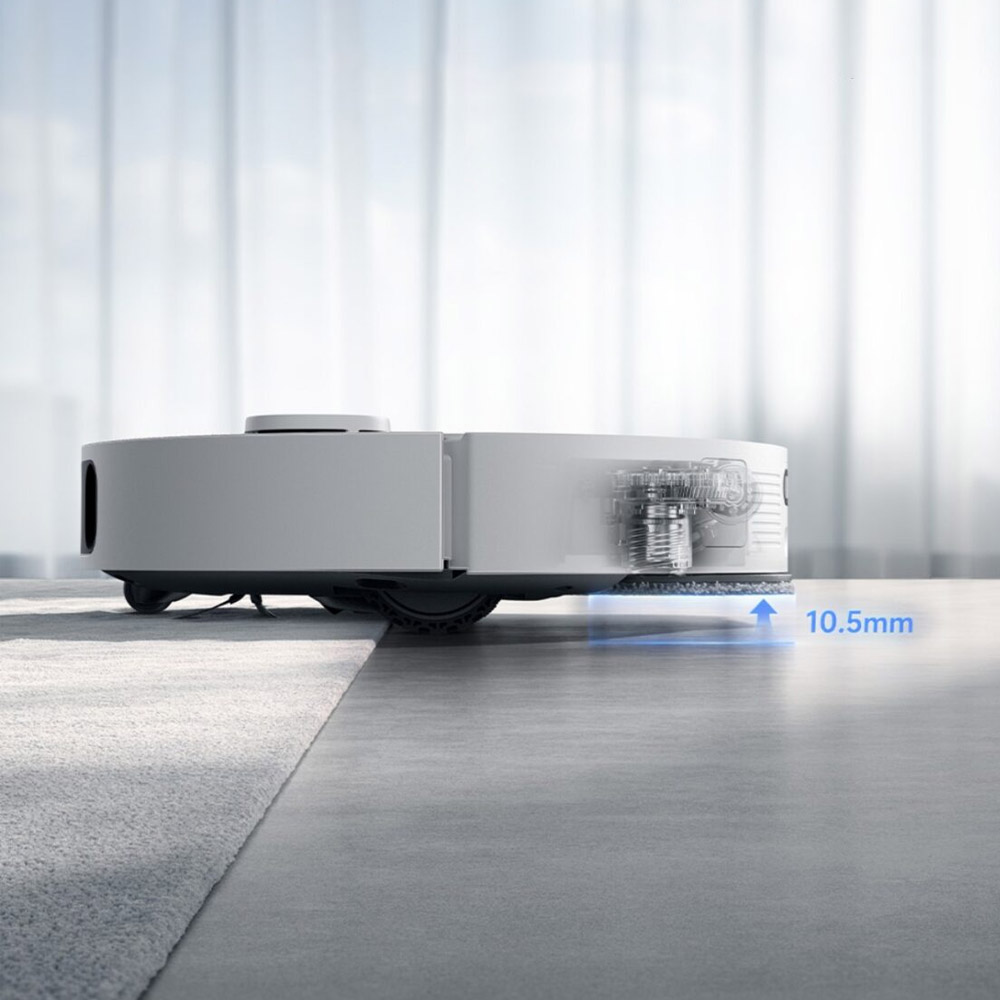 Robot Hút Bụi Lau Nhà Mova E50 Ultra nâng giẻ lau tự động 10.5mm