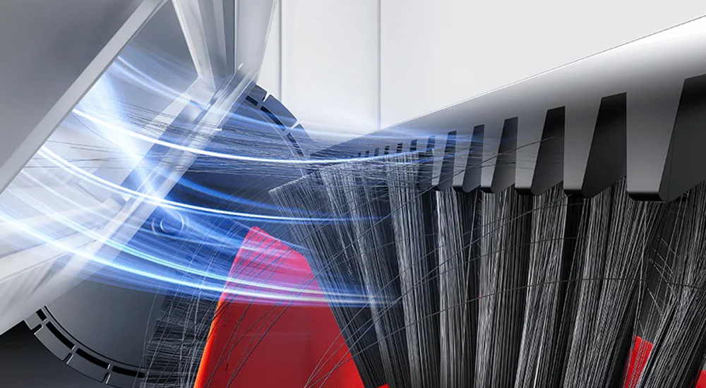 Lược chống rối của Robot Hút Bụi Lau Nhà Xiaomi Vacuum H50 Pro EU