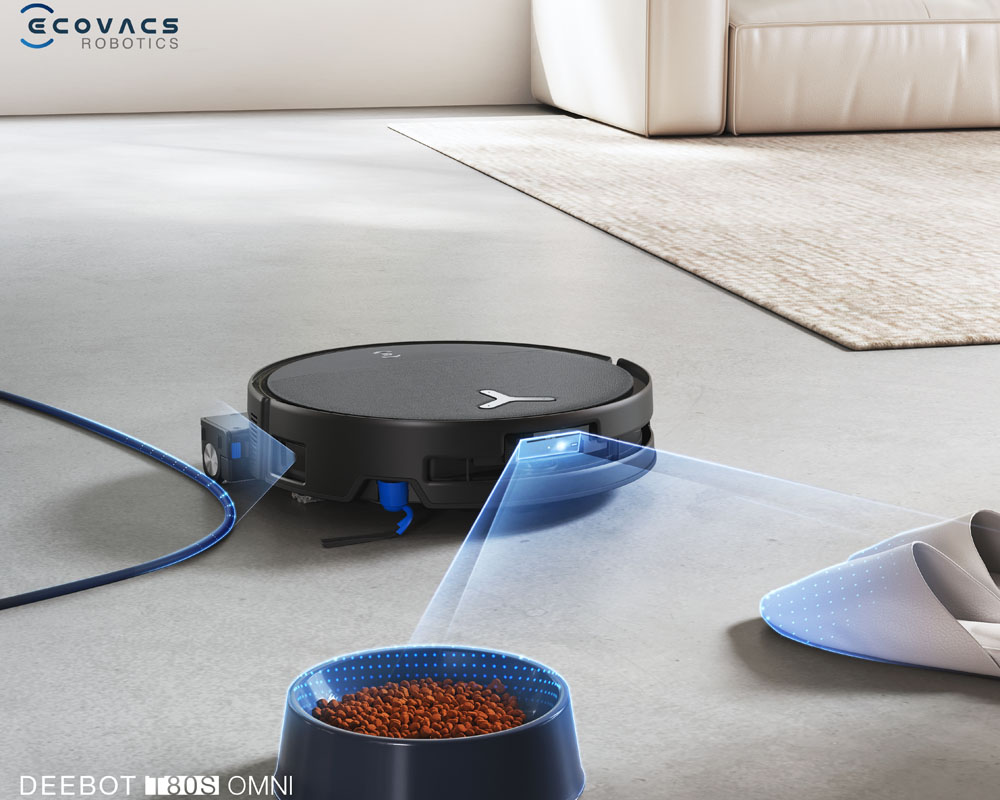 Robot Hút Bụi Thông Minh Ecovacs T80S OMNI có công nghệ AIVI™ 3D 3.0