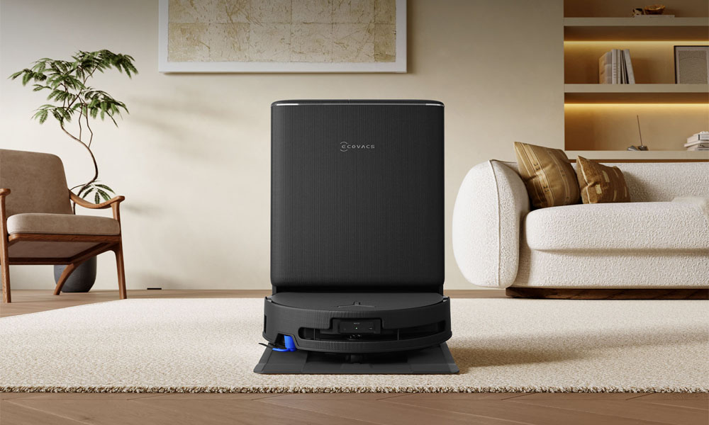 Robot Hút Bụi Ecovacs T90 PRO OMNI Màu Đen có thiết kế sang trọng