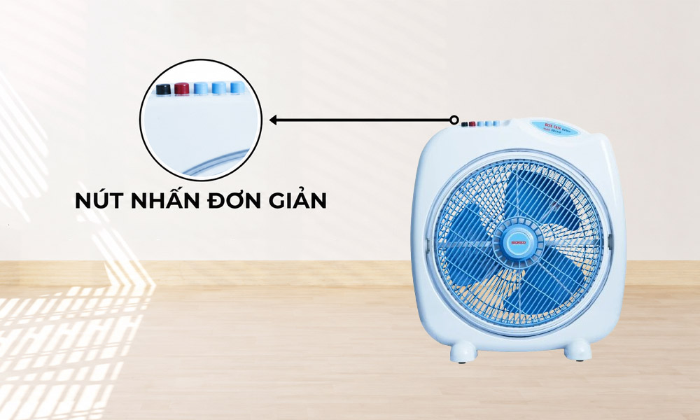 Senko BD1410 sử dụng bảng điều khiển nút nhấn đơn giản