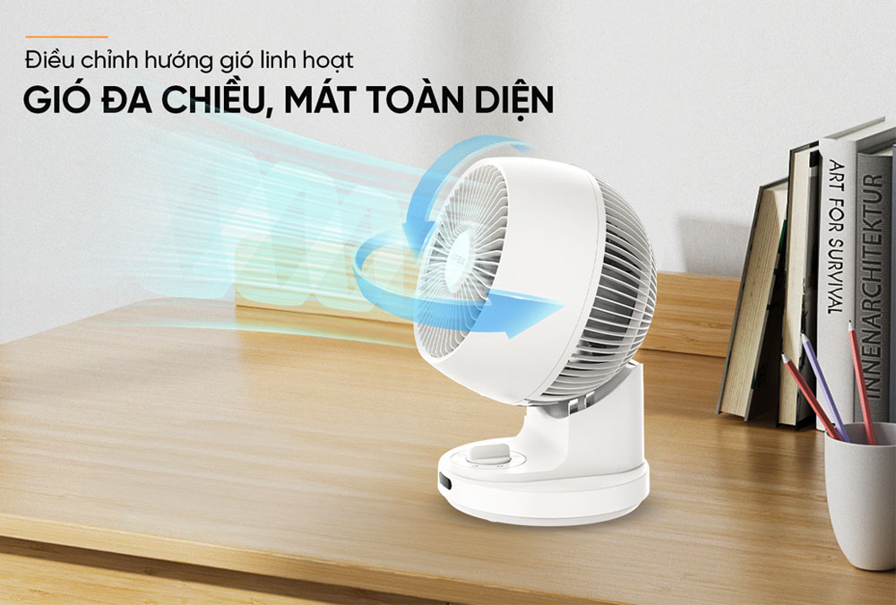 Sunhouse Apex APF7310W hoạt động với công suất 22W