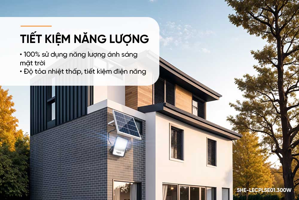 Sunhouse SHE-LECPLSE01.300W giảm chi phí bảo trì