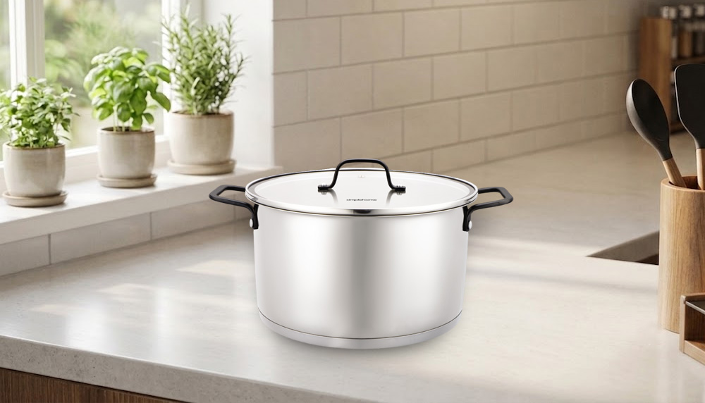 Simplehome RW12683-7 sở hữu thân nồi làm từ thép không gỉ 304