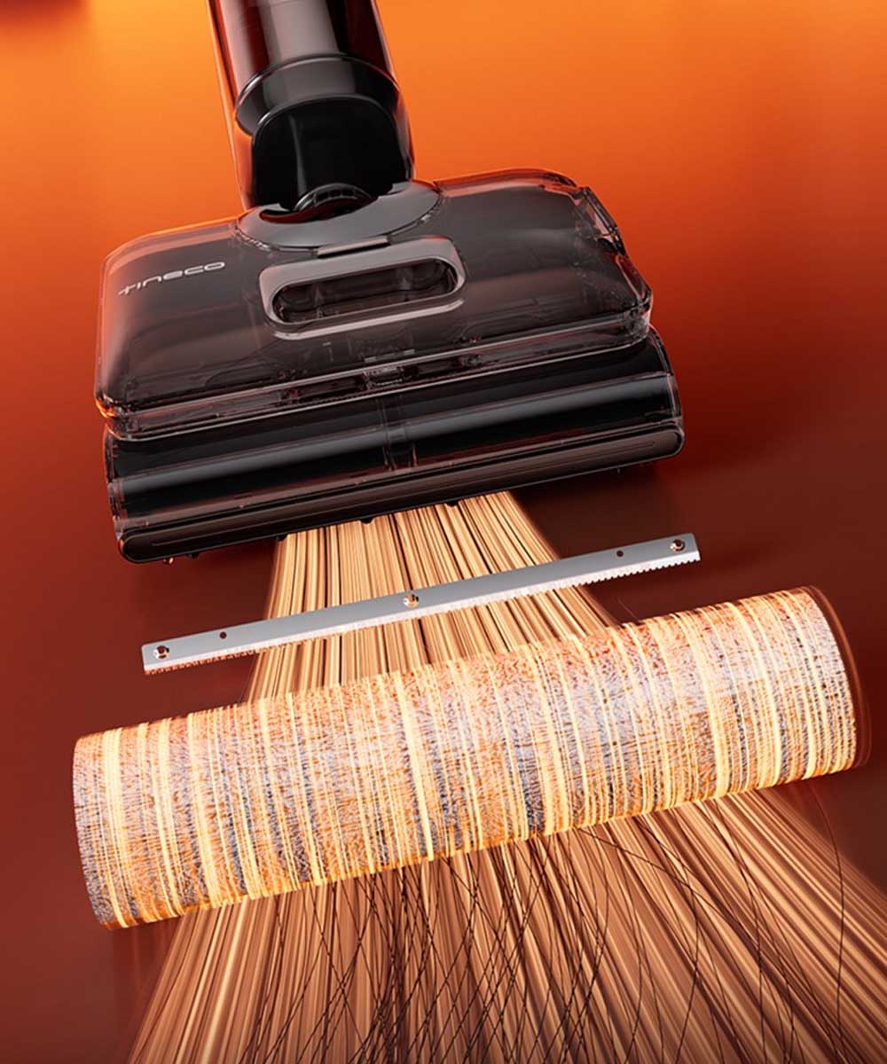 Công nghệ chống rối DualBlock trên Tineco Floor One S7 Steam