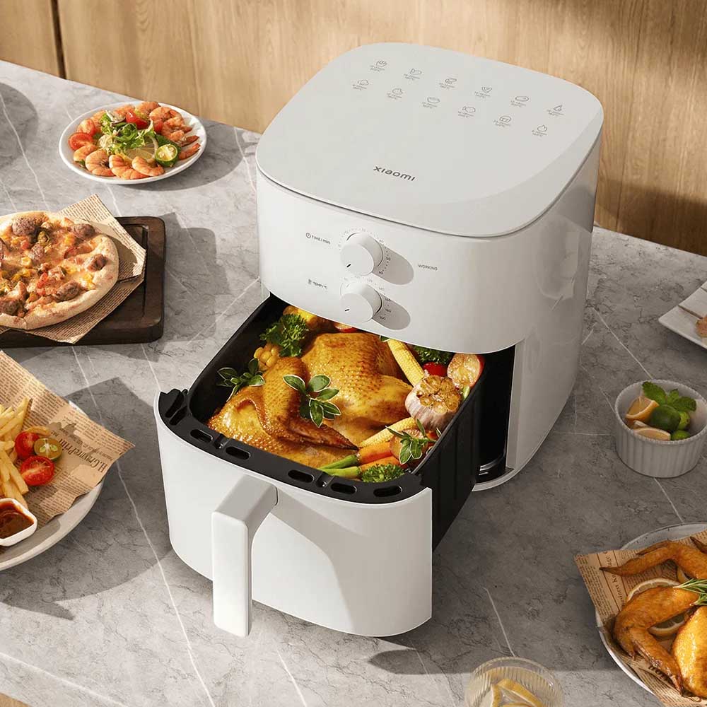 Xiaomi Air Fryer Essential EU chế biến lượng lớn thực phẩm 