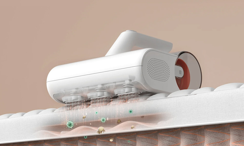 3 vùng gõ của Xiaomi Dust Mite Vacuum Cleaner EU