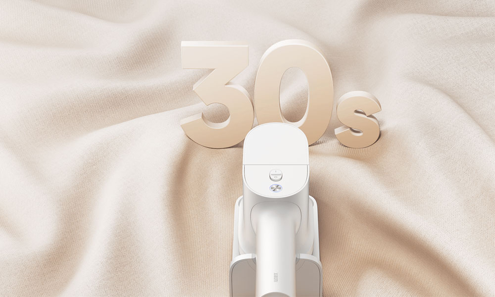 Xiaomi Handheld Steam Iron hạn chế tình trạng bắn nước nóng chưa bốc hơi