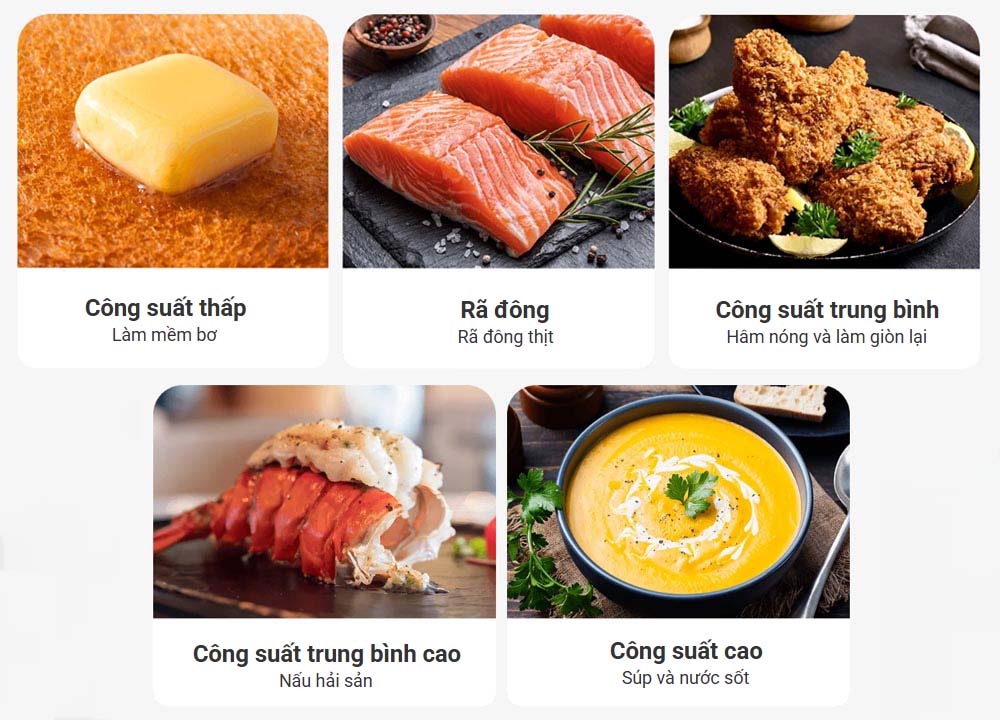 5 mức điều chỉnh để tùy chỉnh chính xác theo sở thích của bạn