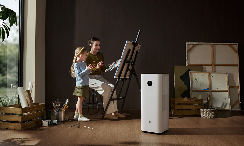 Xiaomi Mijia Smart Air Purifier 6 Plus phân giải các chất ô nhiễm còn sót lại sau khi sửa nhà
