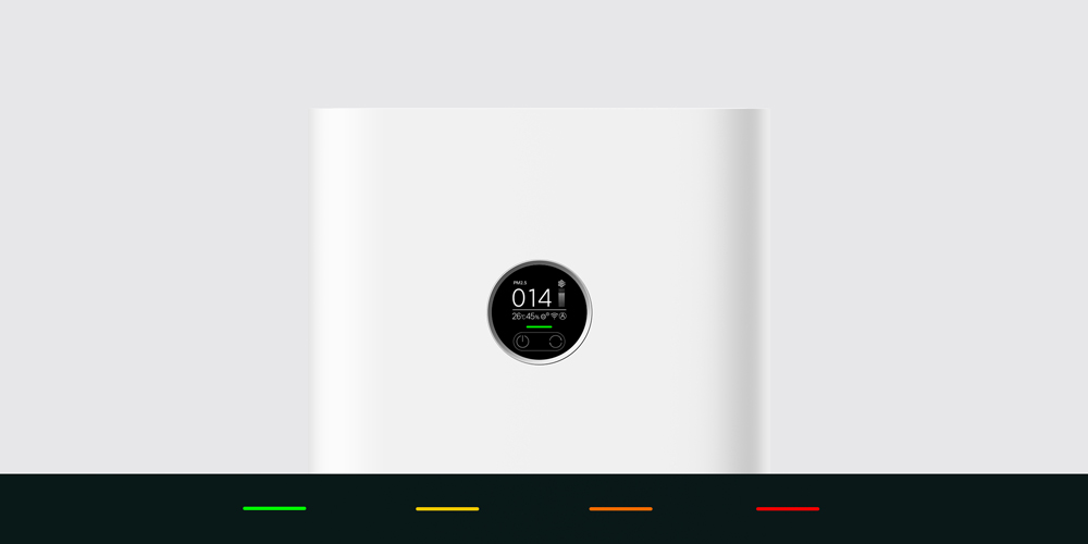 Xiaomi Smart Air Purifier 4 Pro BHR5056EU giúp bạn nhận biết chất lượng không khí