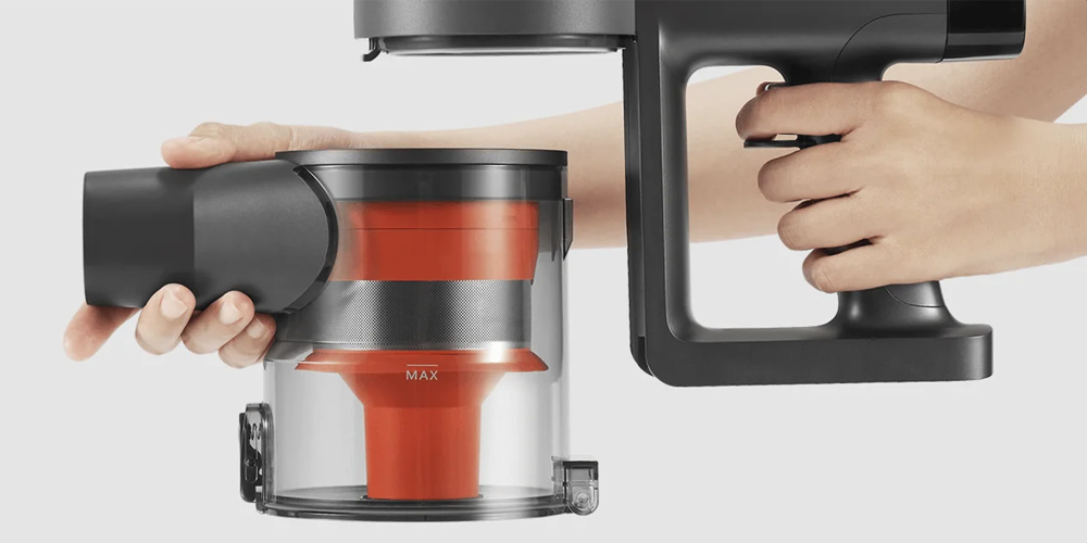 Xiaomi Vacuum Cleaner G20 Max EU có thiết kế ngăn chứa bụi tháo rời