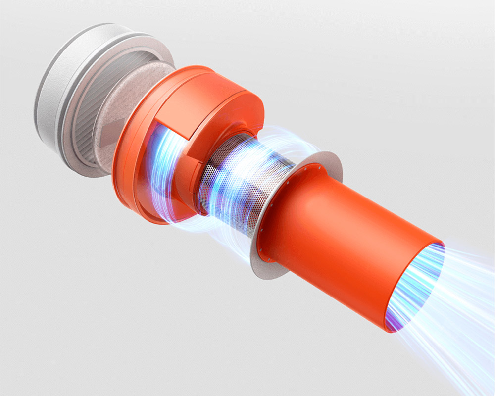 Xiaomi Vacuum Cleaner P30 EU BHR08JYGL duy trì lực hút mạnh mẽ