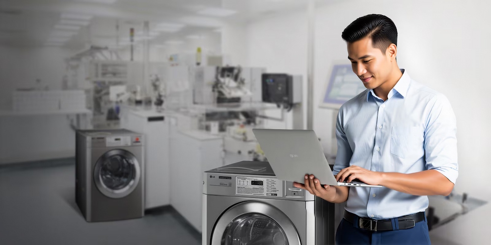Máy Giặt CWT29MDORS cửa trước với lớp sơn tĩnh điện chống rỉ sét