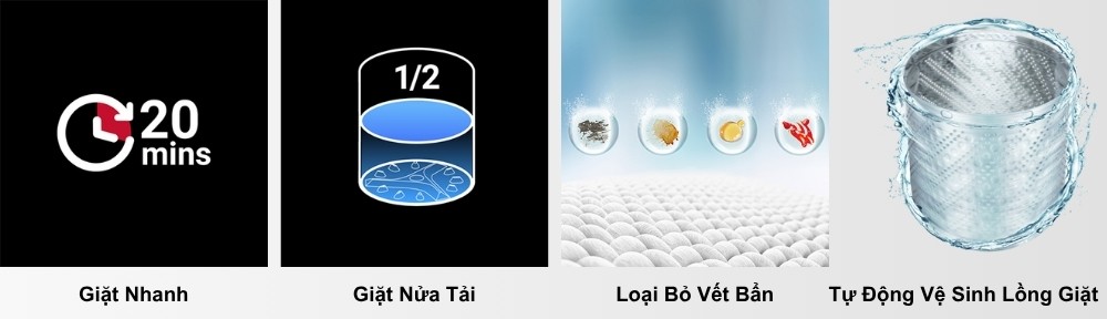 Máy Giặt Hitachi LTL H0MVW0T GG chăm sóc nhiều loại quần áo