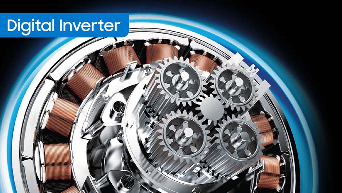 Máy Giặt Samsung WW14BB944DGHSV sử dụng công nghệ Digital Inverter