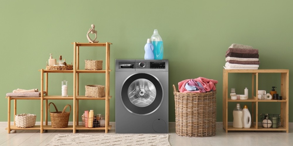 Máy Giặt WGG24401SG Series 6 màu than chì sang trọng, thiết kế hiện đại