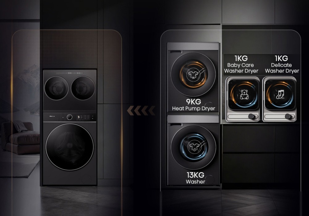 Máy Giặt WM020U305DBA với 2 vùng chăm sóc riêng biệt