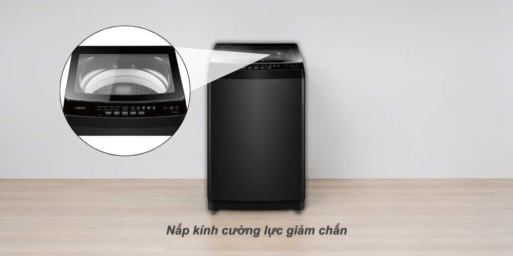 Nắp kính cường lực chắc chắn tích hợp giảm chấn chống va đập hiệu quả