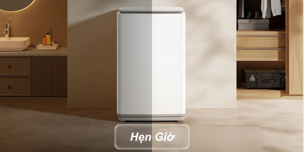 Tính năng hẹn giờ giặt linh hoạt theo nhu cầu