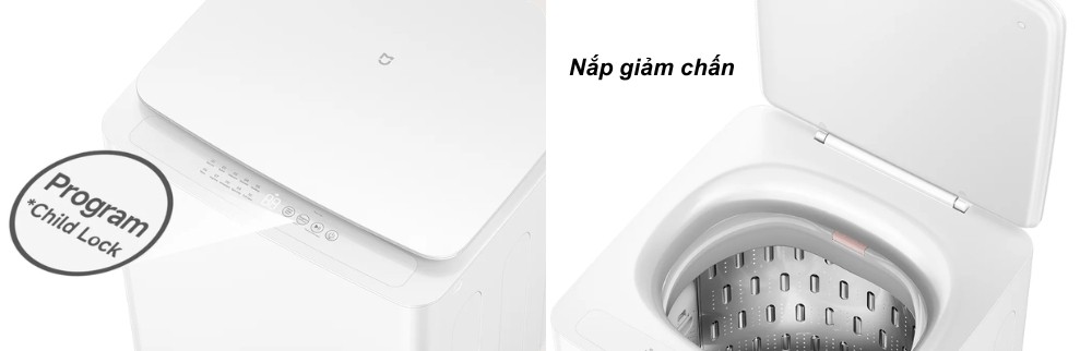 Tính năng khóa trẻ em bảo vệ an toàn khi sử dụng