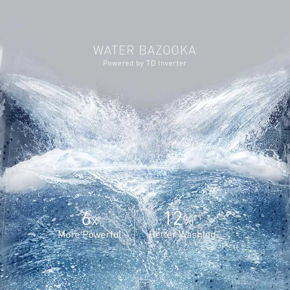 Xoáy nước WaterBazooka làm sạch sâu quần áo hiệu quả