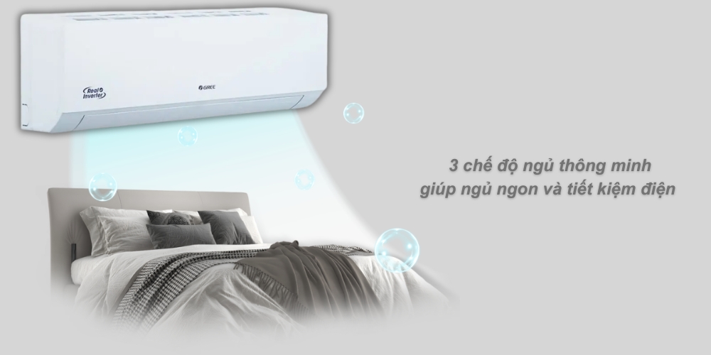 Chế độ ngủ thông minh trên Máy Lạnh 1 HP BD9CI