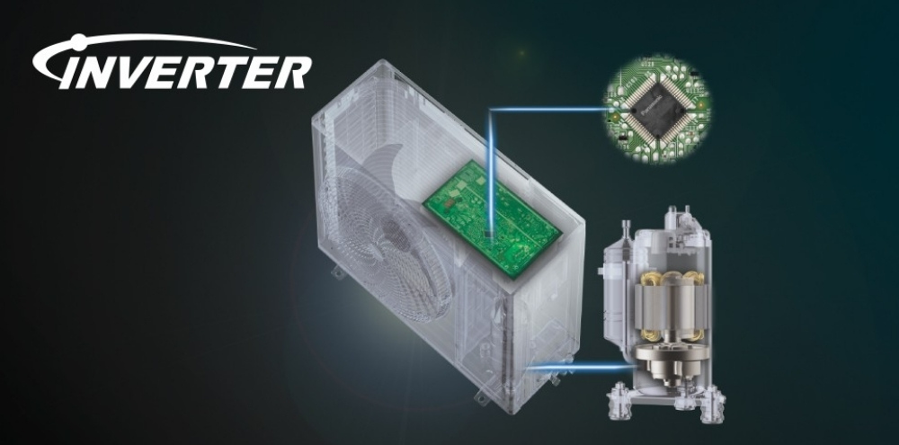 Động cơ Inverter tiên tiến trên Máy Lạnh Panasonic CU/CS-PU12CKH-8D