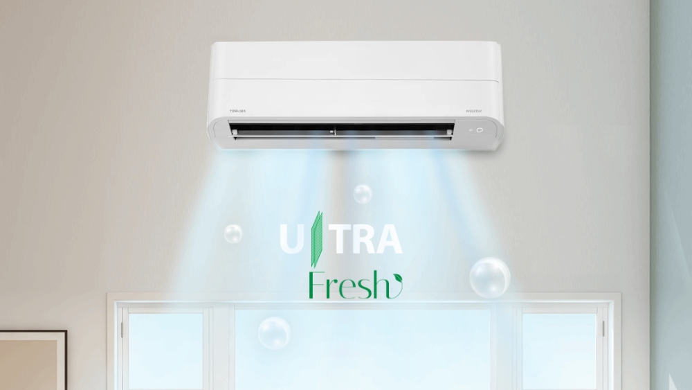 Công nghệ Ultra Fresh filter diệt khuẩn trên Máy Lạnh Toshiba RAS-H24P2KCVG