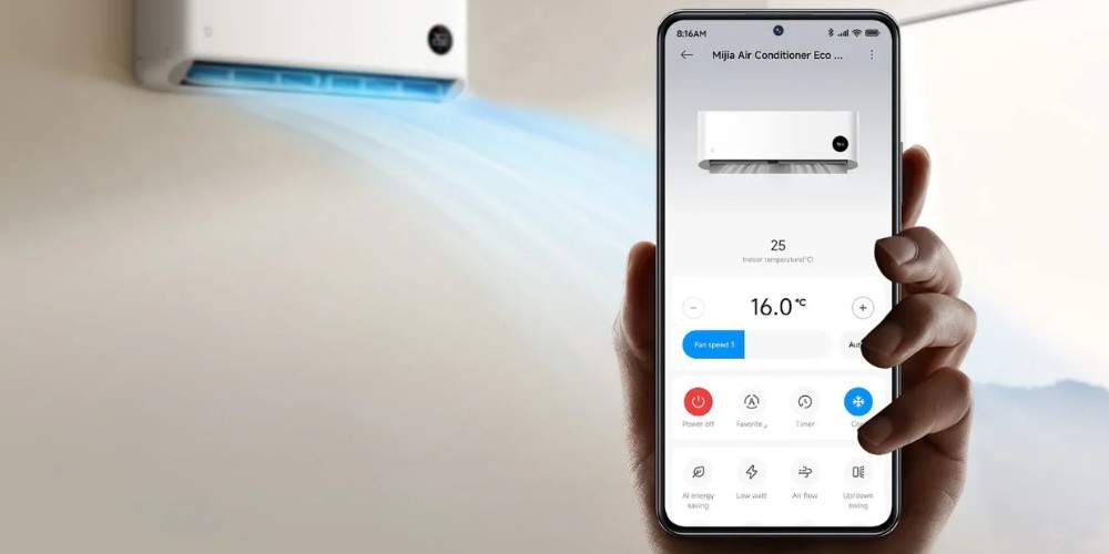 Điều khiển thông minh Máy Lạnh Xiaomi Mijia Air Eco ASC-12WO/N2C5-VN qua ứng dụng