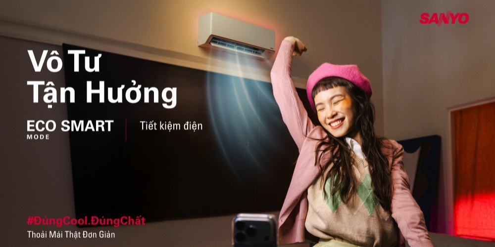 ECO Smart giúp giảm tiêu thụ điện mà vẫn duy trì độ mát dễ chịu