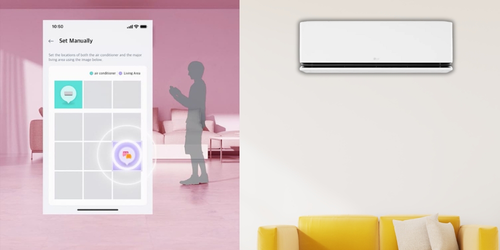 IDC18M2 tự động điều chỉnh nhiệt độ và luồng không khí theo thói quen người dùng