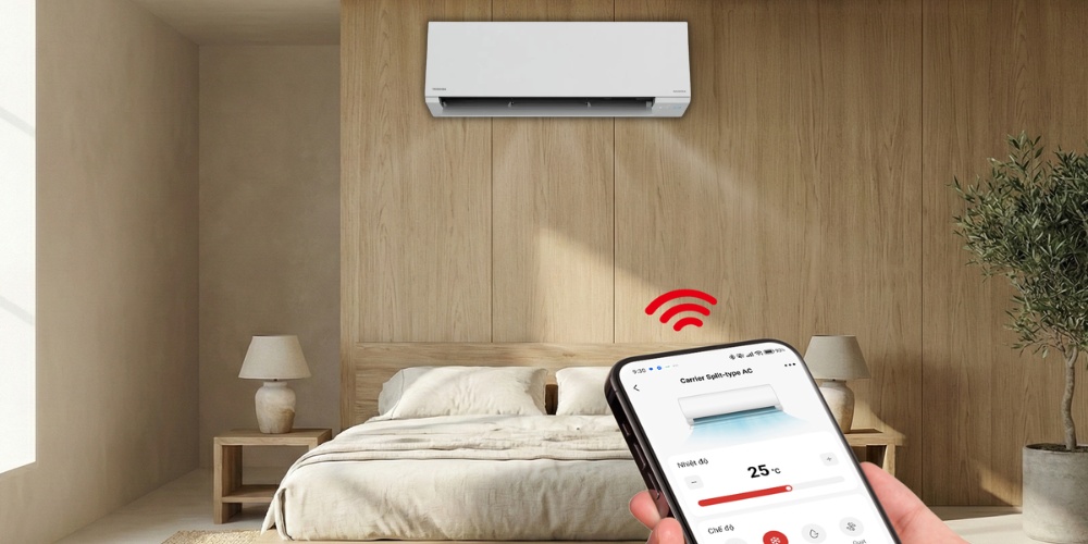 Kết nối TSmartLife giúp quản lý máy lạnh RAS-H13F2KCVSG dễ dàng bằng điện thoại