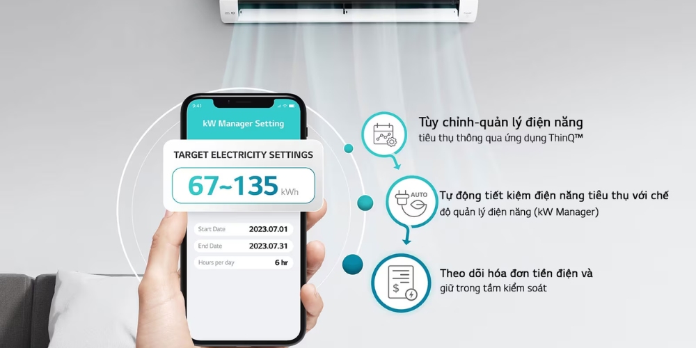 Kw Manager hỗ trợ tiết kiệm điện năng, tối ưu hiệu suất vận hành