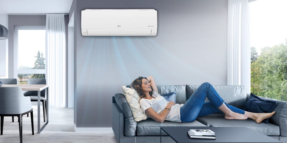 LG Inverter 1.5 HP IEC12M2 làm mát nhanh chóng, mang lại cảm giác dễ chịu tức thì