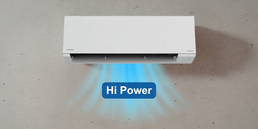 Máy Lạnh 1 Hp RAS-H10F2KCVSG tăng tốc làm lạnh nhanh chóng