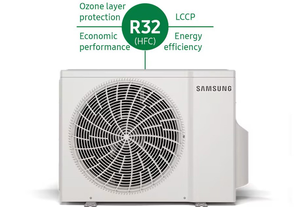 Máy Lạnh 2.5 Hp AR70H24D1CWNSV sử dụng môi chất lạnh R32