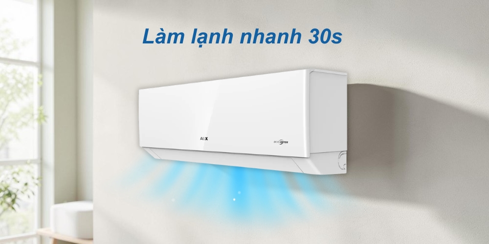 Máy lạnh 2.5 Hp AW24CUA4DI-5VN làm lạnh nhanh 30 giây