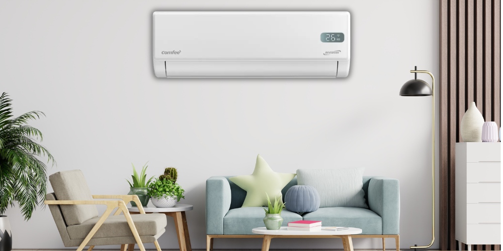 Máy Lạnh 2.5 Hp CFS-25VGX thiết kế hiện đại với tông màu trắng trang nhã