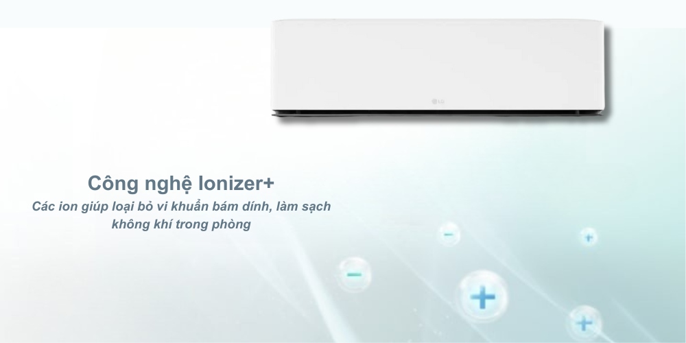 Máy Lạnh 2.5 Hp IDC24M2 tạo ion lọc vi khuẩn